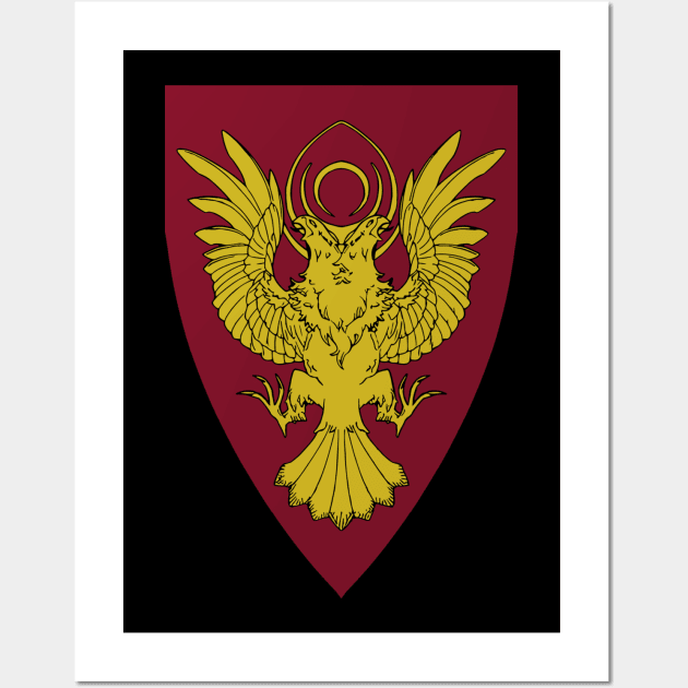 Fire Emblem 3 Houses: Adrestian Empire Crest Wall Art by Xitokys